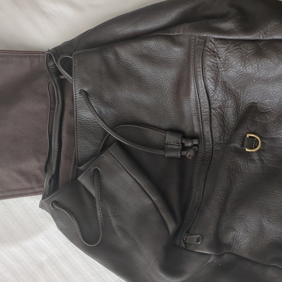 Vintage LL Bean leather backpack - Picture 4 of 7